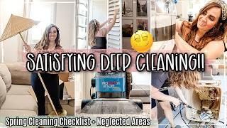 Deep Clean With Me 2024  Neglected Areas Spring Cleaning Motivation