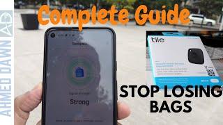 How To Use Tile Mate Tracker For Your Next Trip  Best Travel Tracker Travel Accessories