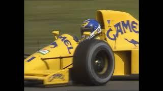Martin Donnelly crash in Spain 1990  Formula 1