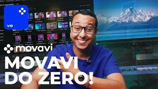 Como editar no MOVAVI VIDEO EDITOR 2024 - Tutorial Completo ótimo para iniciantes