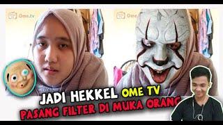 HACK KAMERA OMETV - PASANG FILTER TERLUCU DI MUKA ORANG