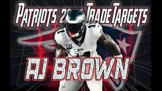 New England Patriots Trade Rumors  AJ Brown  Wide Receiver  Eagles