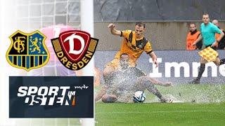 Spielabbruch nach Wasserflut - Dynamo Dresden gegen 1. FC Saarbrücken ohne Ergebnis  Sport im Osten