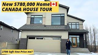 New $780K HOUSE IN CANADA   2700 SQFT HOUSE TOUR VLOG Complete House Tour  Canada Home Tour