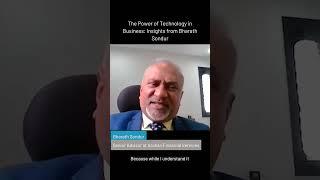 The Power of Technology in Business  Insights from Bharath Sondur