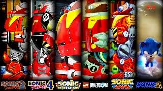 Evolution of DEATH EGG ROBOT Battles in SONICs history