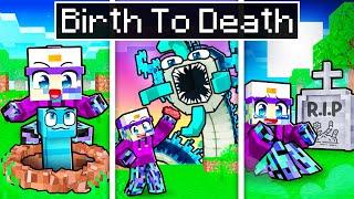 BIRTH To DEATH of a WORM in Minecraft