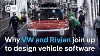 Volkswagen invests up to $5 billion in Rivian joint venture  DW News