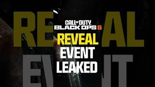 Black Ops 6 Reveal Event LEAKED...