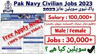 Pak Navy Civilian Jobs 2023 What Is Civilian Online Registration Test Slip Syllabus & All Detail