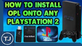How To Install OPL v0.9.4 Onto Any PS2 Open PS2 Loader 2018