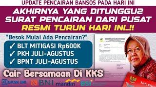 INFO PKH & BPNT  AKHIRNYA YANG DITUNGGU2 KEMENSOS TURUNKAN SURAT PENCAIRAN KPD PIHAK PENYALUR