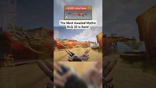 Most Awaited Mythic DLQ 33 is Back in COD Mobile #shorts #codmobile #trendingshorts