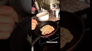 Amanda Cerny cooking in the kitchen part 2