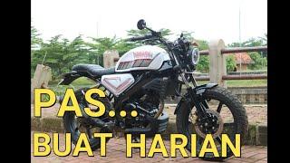 modif yamaha vixion old scrembler parah ngga ada obat.