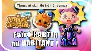 Tuto - FAIRE PARTIR UN HABITANT Animal Crossing New Horizons#acnh #animalcrossing #acnhfr