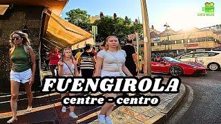 Fuengirola Centre Evening Walk 26 July 2024 Malaga Costa Del Sol Andalusia Spain