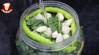 SEMİZ OTU TURŞU TARİFİ  Pickled Purslane Recipe