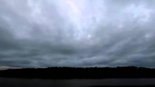 Time Lapse of Heavy Clouds Moving In
