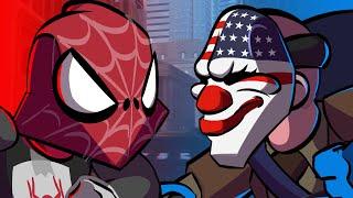 Spider-Man vs Payday 3 Animation