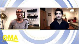 Issa Rae and Kumail Nanjiani talk about their new movie The Lovebirds l GMA