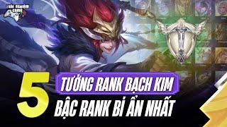 Liên Quân Top 5 Tướng Thống Trị Rank Bạch Kim Mùa S2 2024 Rank Thái Khác Gì ?