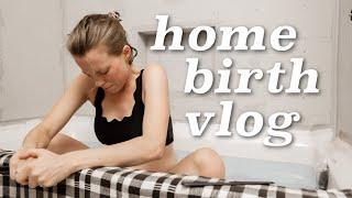 HOME BIRTH VLOG  Water Birth & Surprise Gender *RAW*