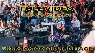 FULL VIDEO 31 MILLION RACE  KR150 V.S CRF450  Axl Teves V.S Ronz Yuzon  LUZON V.S VISAYAS  NGO