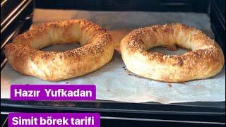 2 YUFKA İLE ÇITIR SİMİT BÖREK  İSTER BUZLUĞA İSTER FIRINA8 Kişilik