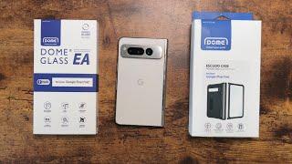 Google Pixel Fold EZ Dome Glass & Escudo Case