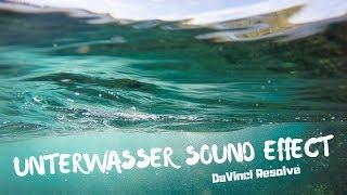 Underwater Sound Effect - DaVinci Resolve  Low-Pass Filter