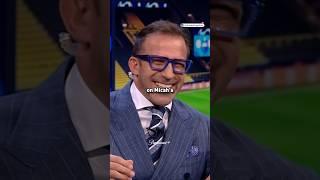 Del Piero had some thoughts on Micah’s fit 