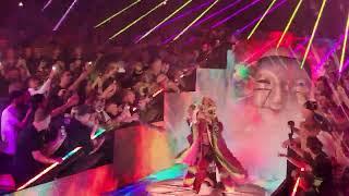 WWE Clash At The Castle Asuka entrance 3 Sept 2022 Cardiff Wales