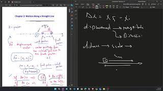 Physics 1  Chapter 2- Part 1