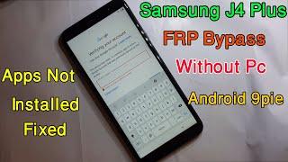 Samsung J4 Plus FRP Bypass  Samsung J415F Android 9 Frp 1000% Working #2021