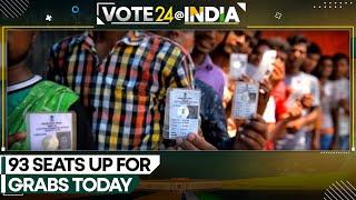 Lok Sabha Elections 2024  Phase 3 Voting in 93 constituencies across India  India News  WION