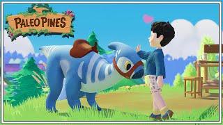 THIS NEW DINOSAUR GAME IS THE CUTEST YOU HAVE EVER SEEN   PALEO PINES  EPISODE 1