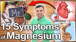 15 Symptoms That Indicate A Magnesium Deficiency