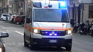 Ambulanza Volkswagen Crafter Pubblica Assistenza -  Croce Verde Pignone in sirena