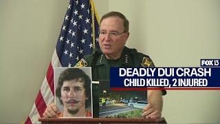 Grady Judd Suspect drunk driver kills 5-year-old girl injures 2 others