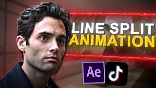 Split Line Text Tutorial I After Effects Beginner Guide