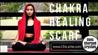 Chakra Healing Scarf by Chi La Vie An Energy Brand