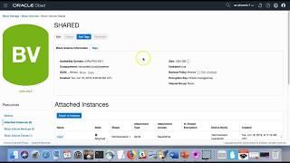 Oracle Cloud Infrastructure Multi-Attach Block Volumes