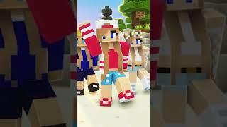 ARA MÜZİK KLİP  Fakir ve Miray Version  - Minecraft #shorts