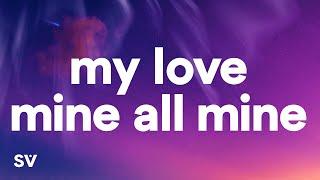 Mitski - My Love Mine All Mine Lyrics
