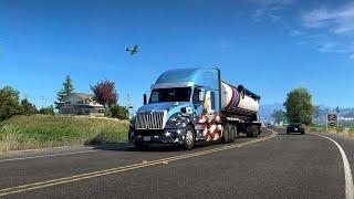 American truck simulator  live #3