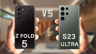 Samsung Galaxy Z Fold 5 Vs Samsung Galaxy S23 Ultra Specs Review