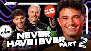 Never Have I Ever With Our F1 Drivers  Episode 2