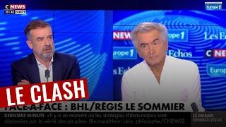 Clash BHL VS Régis Le Sommier  “pourquoi ne portez-vous pas de casque sur le front ?”