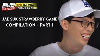 Jae Suk and Strawberry Game compilation PART 1 - Running Man